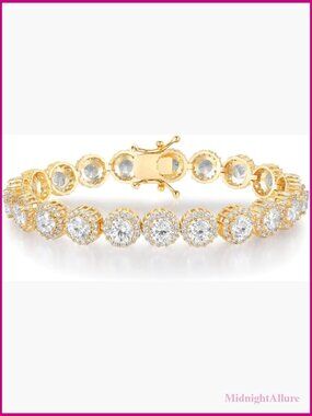 Tennis Bracelet for Women 5mm Cubic Zirconia Bracelet 7.5in